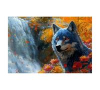 Puzzle 5000 Piezas Lobo Puzzles Caer Medidas 156x105cm Rompecabezas para Adultos Entretenimiento Creativo, Divertido Clásico Rompecabezas Juguetes Educativos Decor Regalos Originales para Mujer G-45