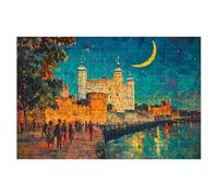 Puzzle 5000 Piezas Londres, Puzzle Paisaje, Puzzles 5000 Piezas Adultos, Rompecabezas de Madera con Caja Regalo, Rompecabezas Adultos para Toda la Familia, Regalo Mujer, Home Decor 156x105cm -2388
