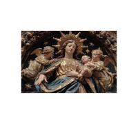 Puzzle 5000 Piezas, María Puzzle 5000 Piezas Madera 105 x 160CM con Caja de Papel de Colores y Bolsa de Malla Portátil, Rompecabezas Ángel para Primavera Decoracion Pared Regalo Mujer LZPT-01184