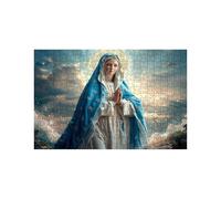 Puzzle 5000 Piezas, María Puzzle 5000 Piezas Madera 105 x 160CM con Caja de Papel de Colores y Bolsa de Malla Portátil, Rompecabezas Paisaje para Primavera Decoracion Pared Regalo Mujer LZPT-01544