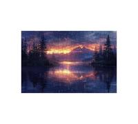 Puzzle 5000 Piezas Montaña Puzzle 5000 Piezas Adultos Cielo Estrellado Educativo Rompecabezas Madera para Toda la Familia Junta, Puzzles para Reducir el Estrés y Regalo Mujer 105 x 160 CM LZPT-02843