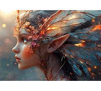 Puzzle 5000 Piezas Mujer Puzzle Duende Rompecabezas Adultos, Rompecabezas Pieza de Madera Juguetes Jigsaw Arte, Jigsaw educa para Adultos y niños a Partir de 14 Años U-365