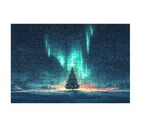 Puzzle 5000 Piezas Navidad, Puzzle Aurora, Puzzles 5000 Piezas Adultos, Rompecabezas de Madera con Caja Regalo, Rompecabezas Adultos para Toda la Familia, Regalos Originales para Mujer 156x105cm -2150