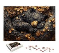 Puzzle 5000 Piezas Oso para Adultos, Puzzle Animal de Madera con Caja Regalo para Adultos, Rompecabezas Desafiante para Toda la Familia, Rompecabezas para Regalo Mujer/Hombre, Home Decoration, -6531