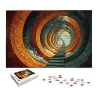 Puzzle 5000 Piezas Paisajes para Adultos, Puzzle Arquitectura de Madera con Caja Regalo para Adultos, Rompecabezas Desafiante para Toda la Familia, Rompecabezas para Regalo Mujer, Regalo Hombre, -7197