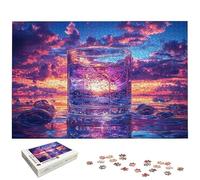 Puzzle 5000 Piezas Paisajes para Adultos, Puzzle Taza de Madera con Caja Regalo para Adultos, Rompecabezas Desafiante para Toda la Familia, Rompecabezas para Regalo Mujer y Home Decoration, -5627