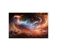 Puzzle 5000 Piezas, Phoenix Puzzle 5000 Piezas Madera 105 x 160CM con Caja de Papel de Colores y Bolsa de Malla Portátil, Rompecabezas Pájaro para Primavera Decoracion Pared Regalo Mujer LZPT-01916