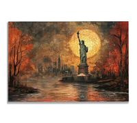 Puzzle 5000 Piezas, Puzzle Nueva York con Caja para Adultos, DIY Halloween Rompecabezas Madera para Adultos, 5000 Piezas Rompecabezas Desafiante, para Decoracion Hogar, Regalo Mujer/Hombres, -3032