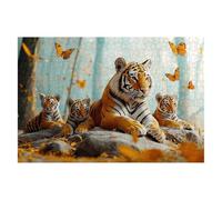 Puzzle 5000 Piezas Tigre Puzzles Mariposa Medidas 156x105cm Rompecabezas para Adultos Entretenimiento Creativo, Divertido Clásico Rompecabezas Juguetes Educativos Regalos Originales para Mujer K-51