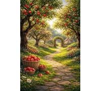 Puzzle 520 Piezas Adultos, Paisaje Huerto Puzzle, 52x38 cm, Familia Descompresión de la Vida Rompecabezas, Clásico para Mujeres y Hombres, como Decoración del Hogar