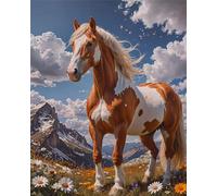 Puzzle 520 Piezas, Caballo de montaña Puzzles para Adultos,Rompecabezas de Adultos, Juguetes de Regalo Entretenimento Puzzle, Juego de Rompecabezas