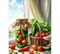 Puzzle 520 Piezas, Tomate Vegetal Puzzles para Adultos,Rompecabezas de Adultos, Juguetes de Regalo Entretenimento Puzzle, Juego de Rompecabezas