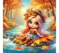 Puzzle 60 Piezas Adultos, Chica Hoja Río Rompecabezas Adultos, Desarrolla la Concentraciòn Mentàl y la Logica, Puzzles 60 Piezas 35x35 cm