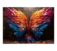 Puzzle 60 Piezas, Alas de ángel Puzzles para Adultos,Rompecabezas de Adultos, Juguetes de Regalo Entretenimento Puzzle, Juego de Rompecabezas