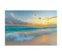 Puzzle 6000 Piezas Adultos Paisajes Puzzle para Adultos Playa Rompecabezas Juguetes Educativos Regalos Originales para Mujer Rompecabezas Entretenimiento Creativo Clásico Familia Juego 179x105cm F-27