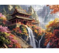 Puzzle 6000 Piezas Adultos, Rompecabezas de Madera 179 x 105 cm Gran Detalle y Colores Vivos - Un Desafío Divertido para Familia y Amigos, Actividad Creativa y Regalo Educativo, Palacio Caer f0-208