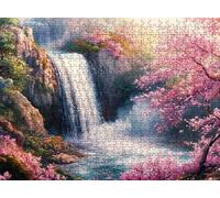 Puzzle 6000 Piezas Adultos, Rompecabezas de Madera 179 x 105 cm Gran Detalle y Colores Vivos - Un Desafío Divertido para Familia y Amigos, Actividad Creativa y Regalo Educativo, Caer Flor f0-826
