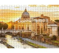 Puzzle 6000 Piezas Atardecer Arquitectura | Rompecabezas Adultos 179.5x105.5 cm | Puzzle XXL para Expertos | Rompecabezas Jigsaw para Adultos | Un Divertido Y Desafiante Decorar Toda Familia s7h-289