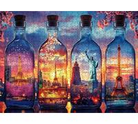 Puzzle 6000 Piezas Botella Arquitectura | Rompecabezas Adultos 179.5x105.5 cm | Puzzle XXL para Expertos | Rompecabezas Jigsaw para Adultos | Un Divertido Y Desafiante Decorar Toda La Familia s7h-923