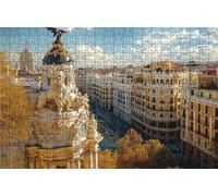 Puzzle 6000 Piezas Ciudad, Puzzle 6000 Piezas Adulto Arquitectura, Rompecabezas de Madera para Adultos 105x180 CM, Puzzles para Toda la Familia Cuadros Decoracion Salon Modernos Regalo Mujer RXPT-2827