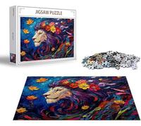Puzzle 6000 Piezas Color Puzzle 6000 Piezas León Rompecabezas Adultos, Jigsaw PanoramicoRompecabezas Pieza de Madera, Diversión en Familia Jigsaws Educa para Adultos y Niñs A Partir de 14 Años x-1507