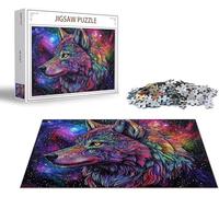 Puzzle 6000 Piezas Color Puzzle 6000 Piezas Lobo Rompecabezas Adultos, Jigsaw PanoramicoRompecabezas Pieza de Madera, Diversión en Familia Jigsaws Educa para Adultos y Niñs A Partir de 14 Años x-1399