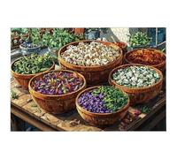 Puzzle 6000 Piezas Condimento, Puzzle Vistoso para Adultos, un Rompecabezas Desafiante para Adultos, Rompecabezas Madera para Toda la Familia, Puzzles con Caja para Decoracion Hogar, Regalos, -6914