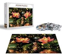 Puzzle 6000 Piezas Flor Puzzle 6000 Piezas Loto Rompecabezas Adultos, Jigsaw Panoramico, Rompecabezas Pieza de Madera, Diversión en Familia Jigsaws Educa para Adultos y Niñs A Partir de 14 Años x-1430