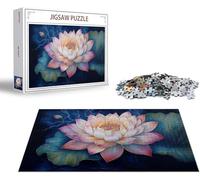 Puzzle 6000 Piezas Flor Puzzle 6000 Piezas Loto Rompecabezas Adultos, Jigsaw Panoramico, Rompecabezas Pieza de Madera, Diversión en Familia Jigsaws Educa para Adultos y Niñs A Partir de 14 Años x-1428
