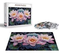 Puzzle 6000 Piezas Flor Puzzle 6000 Piezas Loto Rompecabezas Adultos, Jigsaw Panoramico, Rompecabezas Pieza de Madera, Diversión en Familia Jigsaws Educa para Adultos y Niñs A Partir de 14 Años x-1614