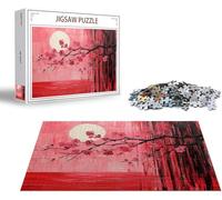 Puzzle 6000 Piezas Flor Puzzle 6000 Piezas Luna Rompecabezas Adultos, Jigsaw Panoramico, Rompecabezas Pieza de Madera, Diversión en Familia Jigsaws Educa para Adultos y Niñs A Partir de 14 Años x-1316