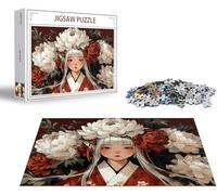 Puzzle 6000 Piezas Flor Puzzle 6000 Piezas Mujer Rompecabezas Adultos, Jigsaw PanoramicoRompecabezas Pieza de Madera, Diversión en Familia Jigsaws Educa para Adultos y Niñs A Partir de 14 Años x-1354