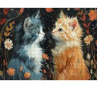 Puzzle 6000 Piezas gato lindo | Rompecabezas Adultos 179.5x105.5 cm | Puzzle XXL | Rompecabezas Jigsaw para Adultos | Un Divertido Y Desafiante Decorar Toda La Familia | Mujer y Hombres Regalo s7h-636