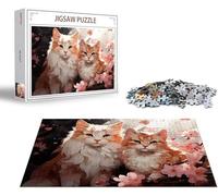 Puzzle 6000 Piezas Gato Puzzle 6000 Piezas Flor Rompecabezas Adultos, Jigsaw Panoramico, Rompecabezas Pieza de Madera, Diversión en Familia Jigsaws Educa para Adultos y Niñs A Partir de 14 Años x-1465