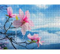 Puzzle 6000 Piezas, Gotas De Agua De Flores Rompecabezas Adultos Puzzle, Desafiante Puzzles de Decoración Juego de, Entretenimiento Juego Educativo para Toda la Familia, para Regalo Decoración R7KH369