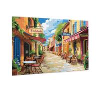 Puzzle 6000 Piezas Italia Puzzle Calle Rompecabezas DIY con Caja de Regalo,Pasatiempo Creativo,Regalos Originales para Mujer,Juego Familiar Actividades Creativas, Wall Decoration 105 x 180 cm -2310Y
