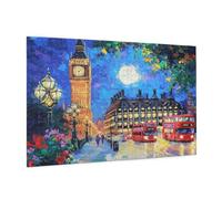 Puzzle 6000 Piezas Londres Puzzle Autobús Rompecabezas DIY Con Caja de Regalo,Pasatiempo Creativo,Regalos Originales para Mujer,Juego Familiar Actividades Creativas,Wall Decoration 105 x 180 cm -2037Y