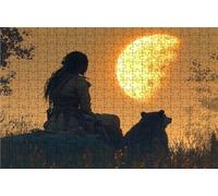 Puzzle 6000 Piezas, Luna Puzzle 6000 Piezas Adulto 105x180 CM, Puzzles Madera Oso Exquisito Embalaje en Caja de Papel, Bolsa de Malla Portátil para Regalo Hombre Mujer Decoracion Pared RXPT-6294
