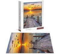 Puzzle 6000 Piezas Muelle Rompecabezas para Adultos, un Rompecabezas Desafiante, Juegos de Puzzle para Toda la Familia, Letras en la Parte Posterior, Decoración del Hogar, Regalos Navidad Lago B-4824