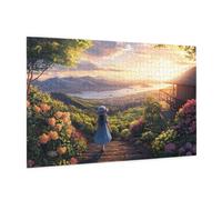 Puzzle 6000 Piezas Paisaje Puzzle Naturaleza Rompecabezas DIY con Caja de Regalo,Pasatiempo Creativo,Regalos Originales para Mujer,Juego Familiar Actividades, Wall Decoration 105 x 180 cm -333Y
