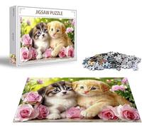 Puzzle 6000 Piezas Perro Puzzle 6000 Piezas Gato Rompecabezas Adultos, Jigsaw PanoramicoRompecabezas Pieza de Madera, Diversión en Familia Jigsaws Educa para Adultos y Niñs A Partir de 14 Años x-1122