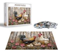 Puzzle 6000 Piezas Pollo Puzzle 6000 Piezas Flor Rompecabezas Adultos, Jigsaw PanoramicoRompecabezas Pieza de Madera, Diversión en Familia Jigsaws Educa para Adultos y Niñs A Partir de 14 Años x-1492