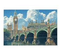 Puzzle 6000 Piezas, Puzzle Londres con Caja para Adultos, 6000 Piezas Rompecabezas Adultos, Paisajes Rompecabezas Madera Desafiante para Decoración Hogar y Paredes, Regalo Mujer, Regalo Hombre, -8525