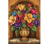 Puzzle 6000 Piezas, Puzzles Adultos, Puzzle Color Colorido Puzzles de Madera, Ramo Rompecabezas de Piso de Impresión de Alta Definición Multicolor, Pasatiempo Creativo, Regalo, Diversión g-524