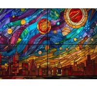 Puzzle 6000 Piezas, Puzzles Adultos, Puzzle Sueño Colorido Puzzles de Madera, Universo Rompecabezas de Piso de Impresión de Alta Definición Multicolor, Pasatiempo Creativo, Regalo, Diversión g-346