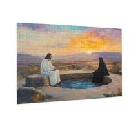 Puzzle 6000 Piezas Religión Puzzle Hombre Rompecabezas DIY Con Caja de Regalo,Pasatiempo Creativo,Regalos Originales para Mujer,Juego Familiar Actividades Creativas,Wall Decoration 105 x 180 cm -1113Y