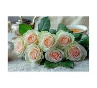 Puzzle 6000 Piezas Rosa Puzzles Flor Medidas 179x105cm Rompecabezas para Adultos Entretenimiento Creativo, Divertido Clásico Rompecabezas Juguetes Educativos Decor Regalos Originales para Mujer H-54