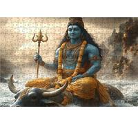 Puzzle 6000 Piezas Zen Indio, Puzzle 6000 Piezas Adulto Buey, Rompecabezas de Madera para Adultos 180x105 CM, Puzzles para Toda la Familia Cuadros Decoracion Salon Modernos Regalo Mujer RXPT-10773