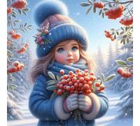 Puzzle 70 Piezas Adultos Chica Fruta, Jigsaw Puzzle 70 Piezas, Rompecabezas Clásico Difícil y Relajante, Idea de Regalo para Ella o Él 45x45cm