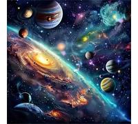 Puzzle 70 Piezas Universo Espacial, Puzzle 70 Piezas para Adultos y Niños, 45x45cm Rompecabezas Adultos, Familia Juego, Juguete Educativo, Regalo Creativo para la Relajación